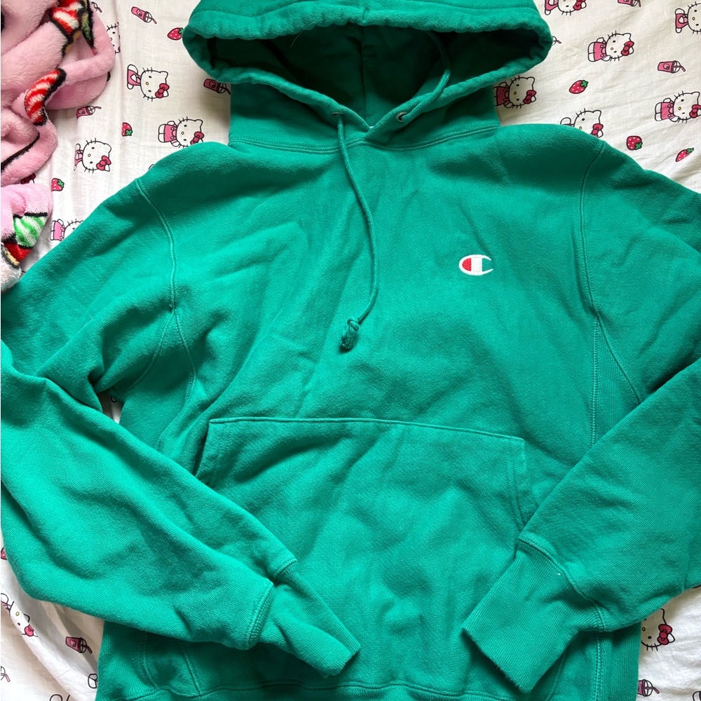 Champion Green Hoodie